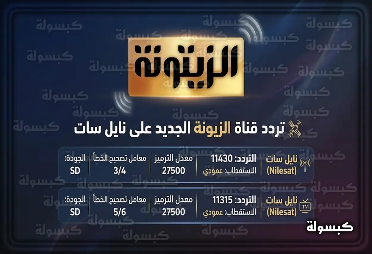 شعار قناة الزيتونة التونسية