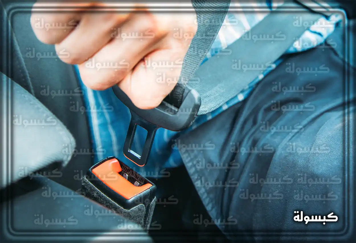 كاميرا ساهر ترصد مخالفة حزام الأمان