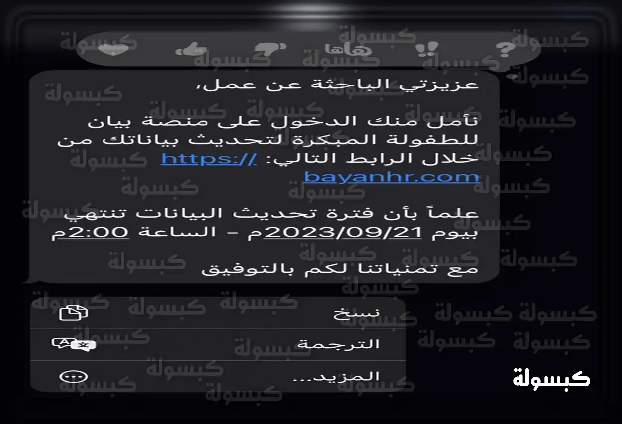 شرح تحديث البيانات في منصة بيان 2026