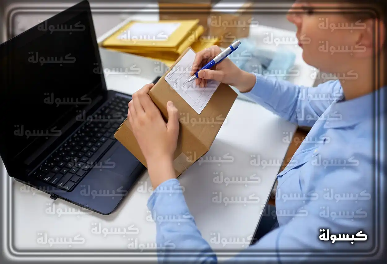 واجهة موقع البريد السعودي لتتبع الشحنات