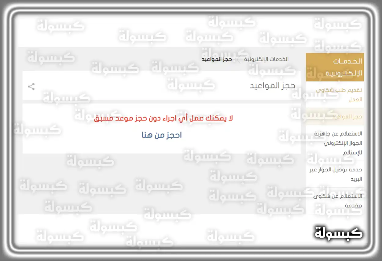 صفحة تسجيل الدخول لخدمات السفارة السودانية