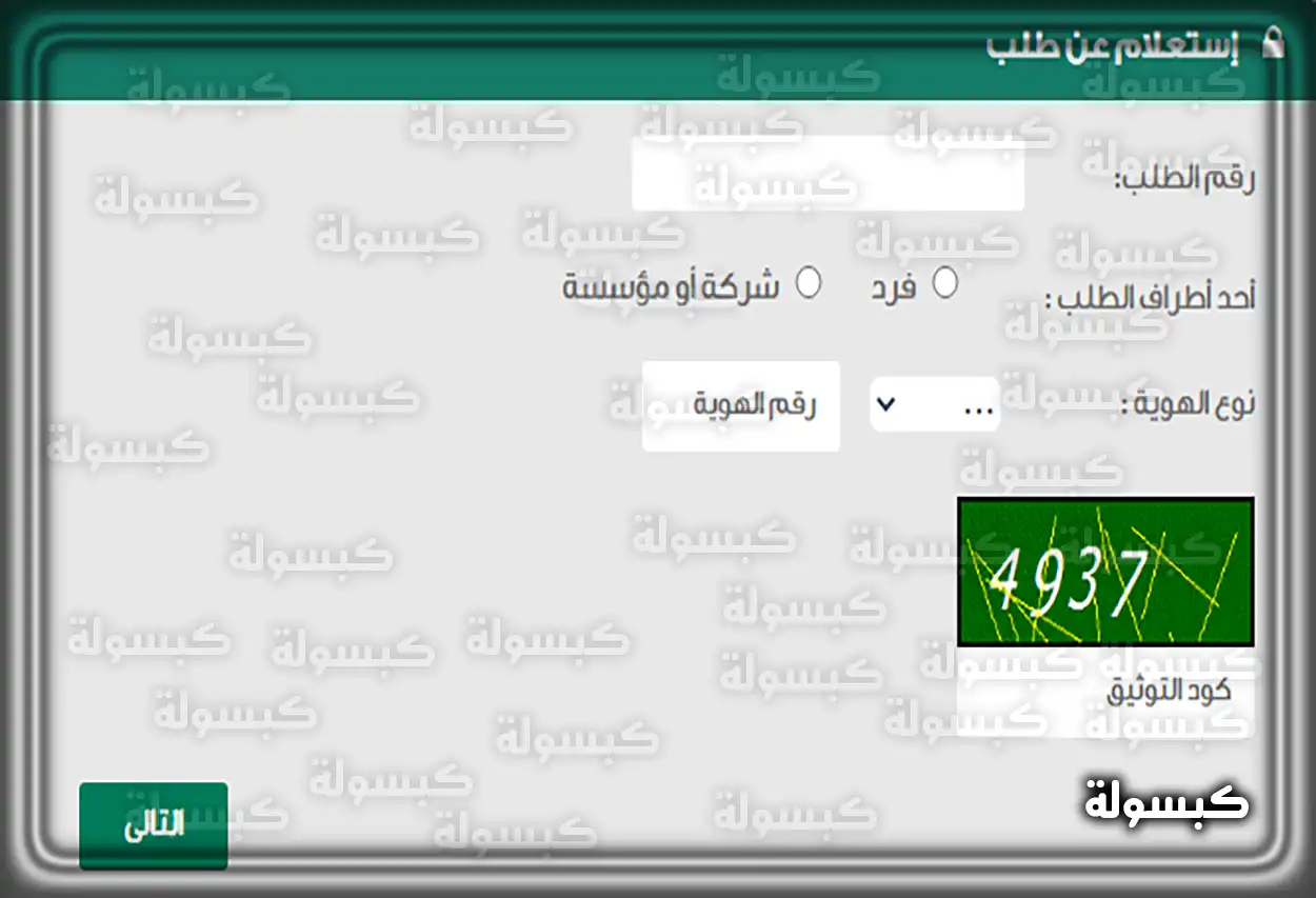 صورة توضيحية لخدمة الاستعلام عن طلب تنفيذ في السعودية