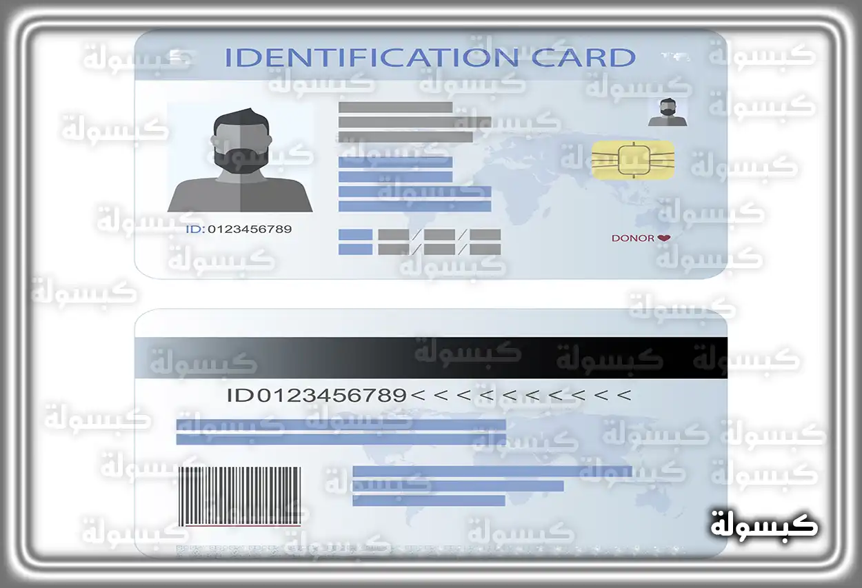 امرأة تستخدم منصة أبشر لإصدار الهوية الوطنية