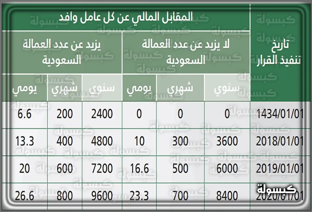 موظف يستخدم الحاسوب للاستعلام عن رسوم مكتب العمل للمؤسسات الصغيرة 2026