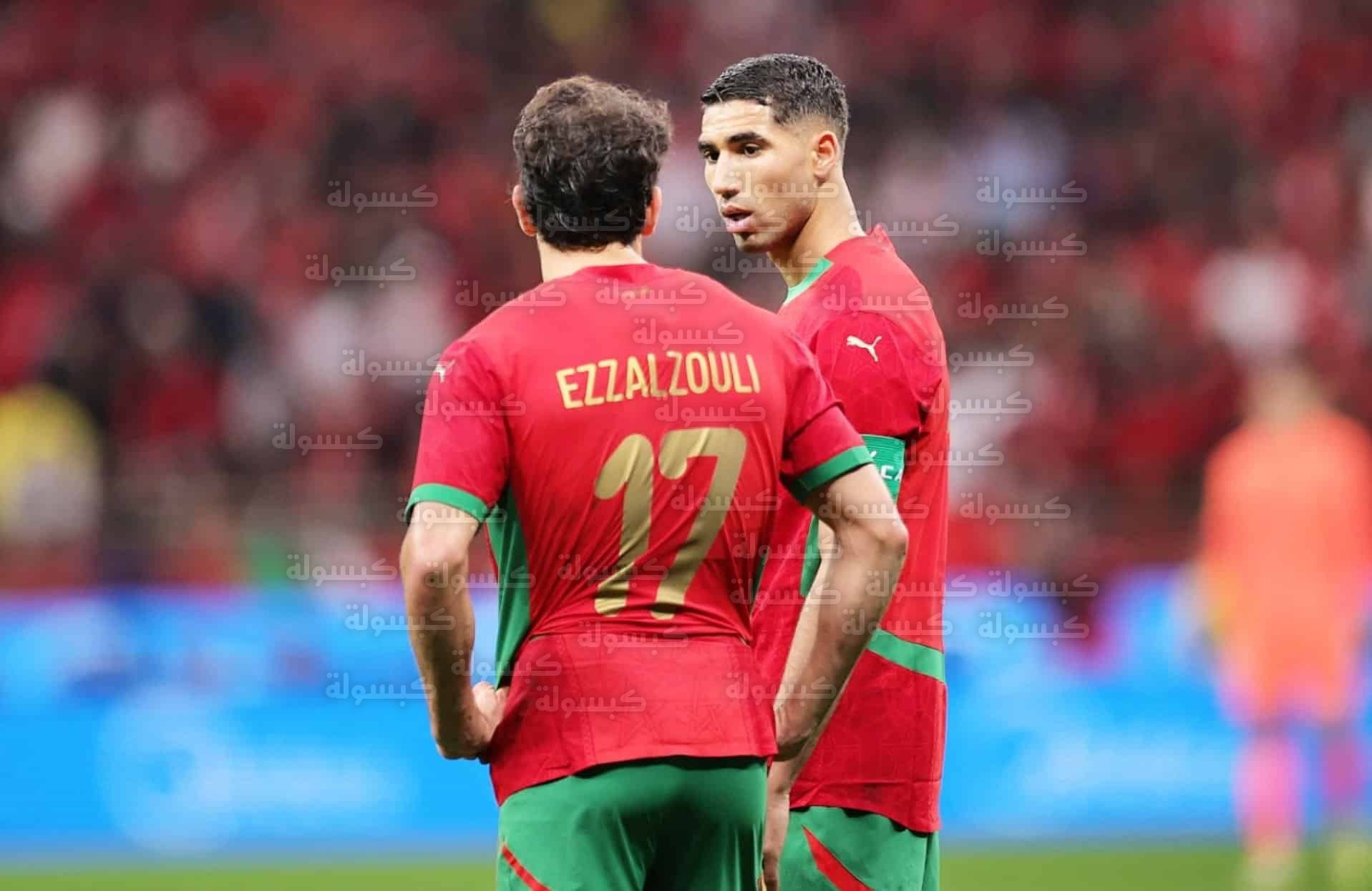 أشرف حكيمي - منتخب المغرب (تصوير عمر الناصري)