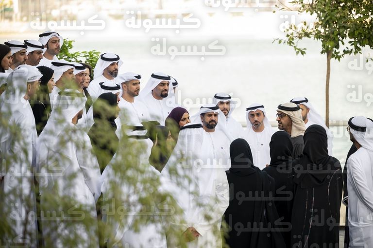 رئيس الدولة مع خريجي برنامج القادة 2026