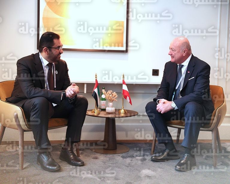 لقاء الدكتور سلطان الجابر مع مستشار النمسا في ميونيخ 2026