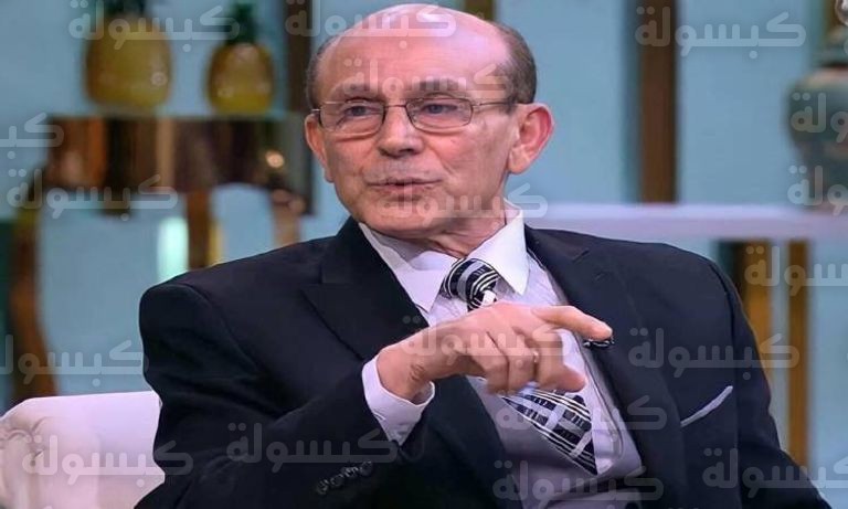 محمد صبحي أثناء تسجيل المسلسل الإذاعي 2026