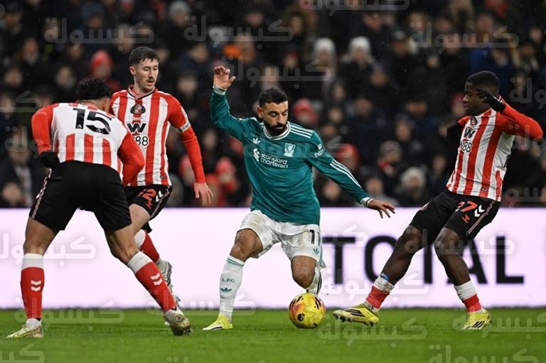 محمد صلاح مهاجم ليفربول يعادل رقم جيرارد