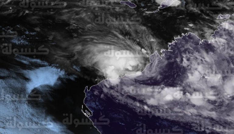 خريطة مسار إعصار ميتشل وتأثيره على غرب أستراليا 2026