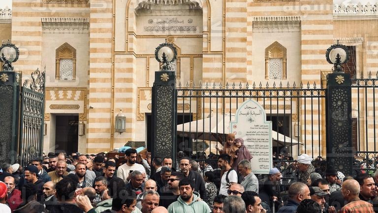 جنازة والدة عبير فاروق 2026