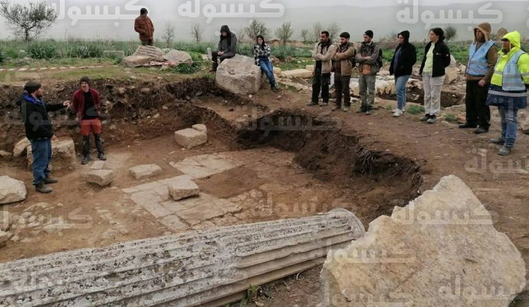 بقايا معبد الكابتول في مدينة نوملولي