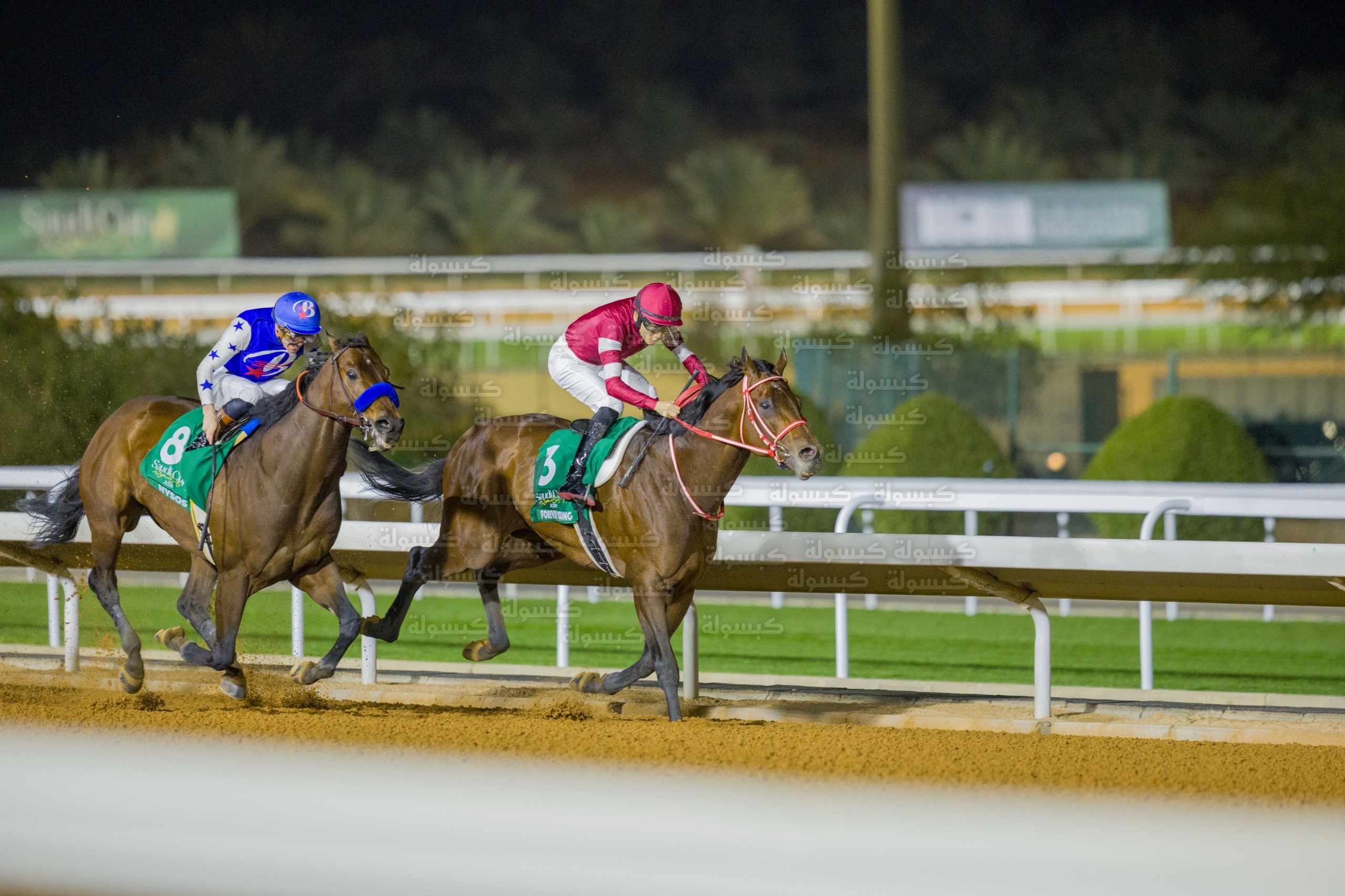 جانب من سباقات كأس السعودية 2026 بميدان الملك عبدالعزيز
