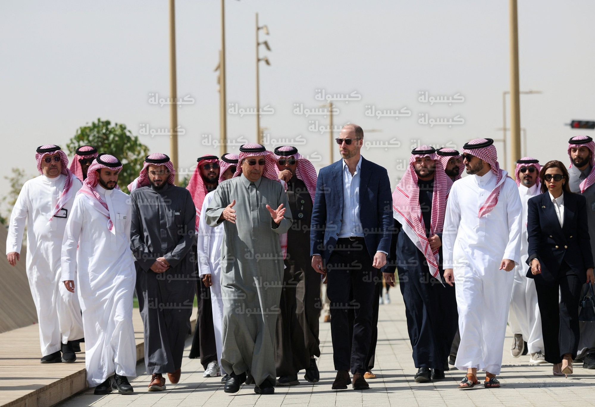 الأمير ويليام يزور العاصمة الرياض