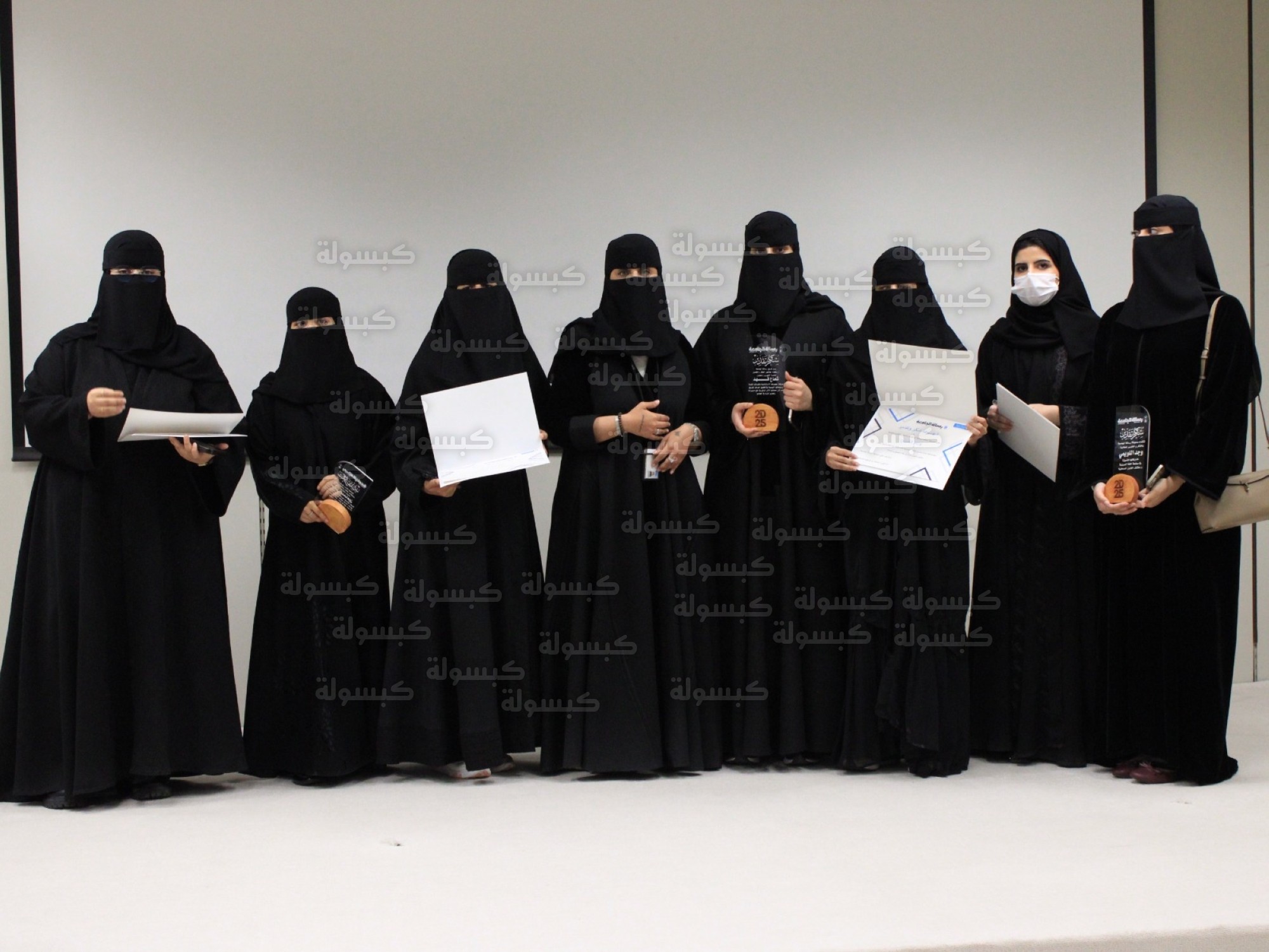 طلاب قسم الإعلام بجامعة الملك سعود