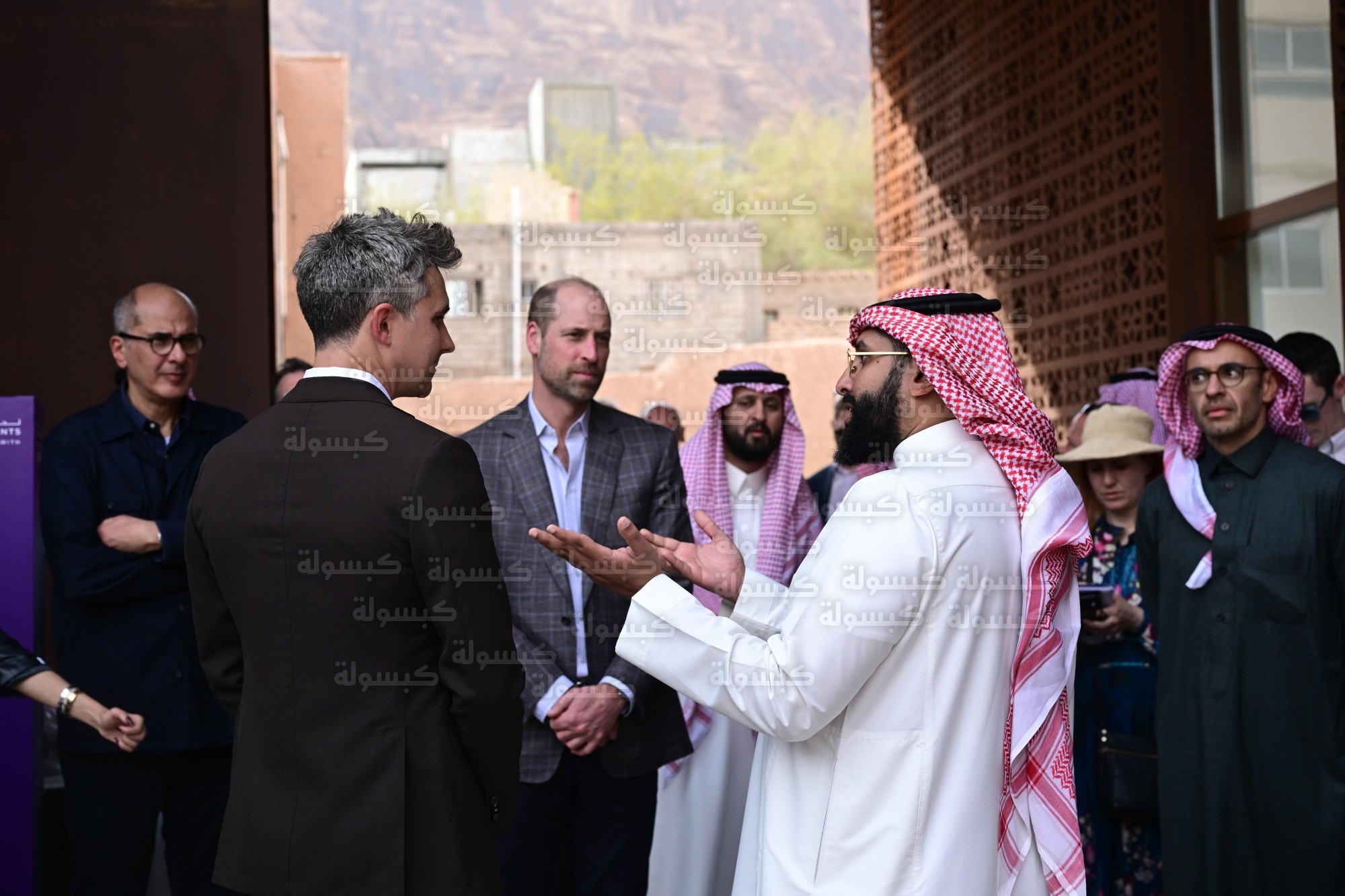 الأمير ويليام في العلا