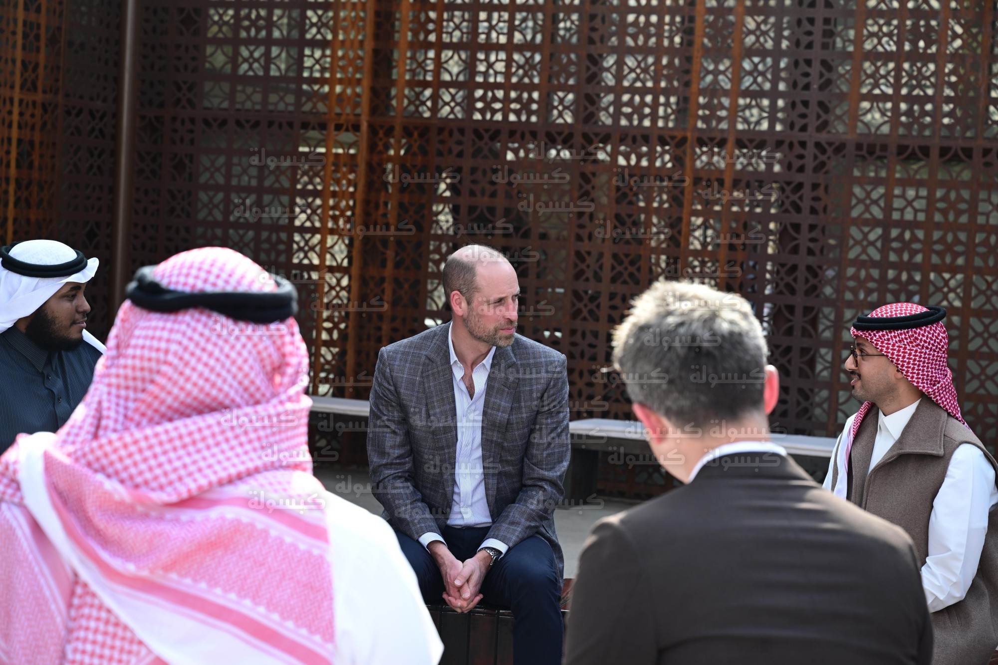 الأمير ويليام في فنون العُلا 2026