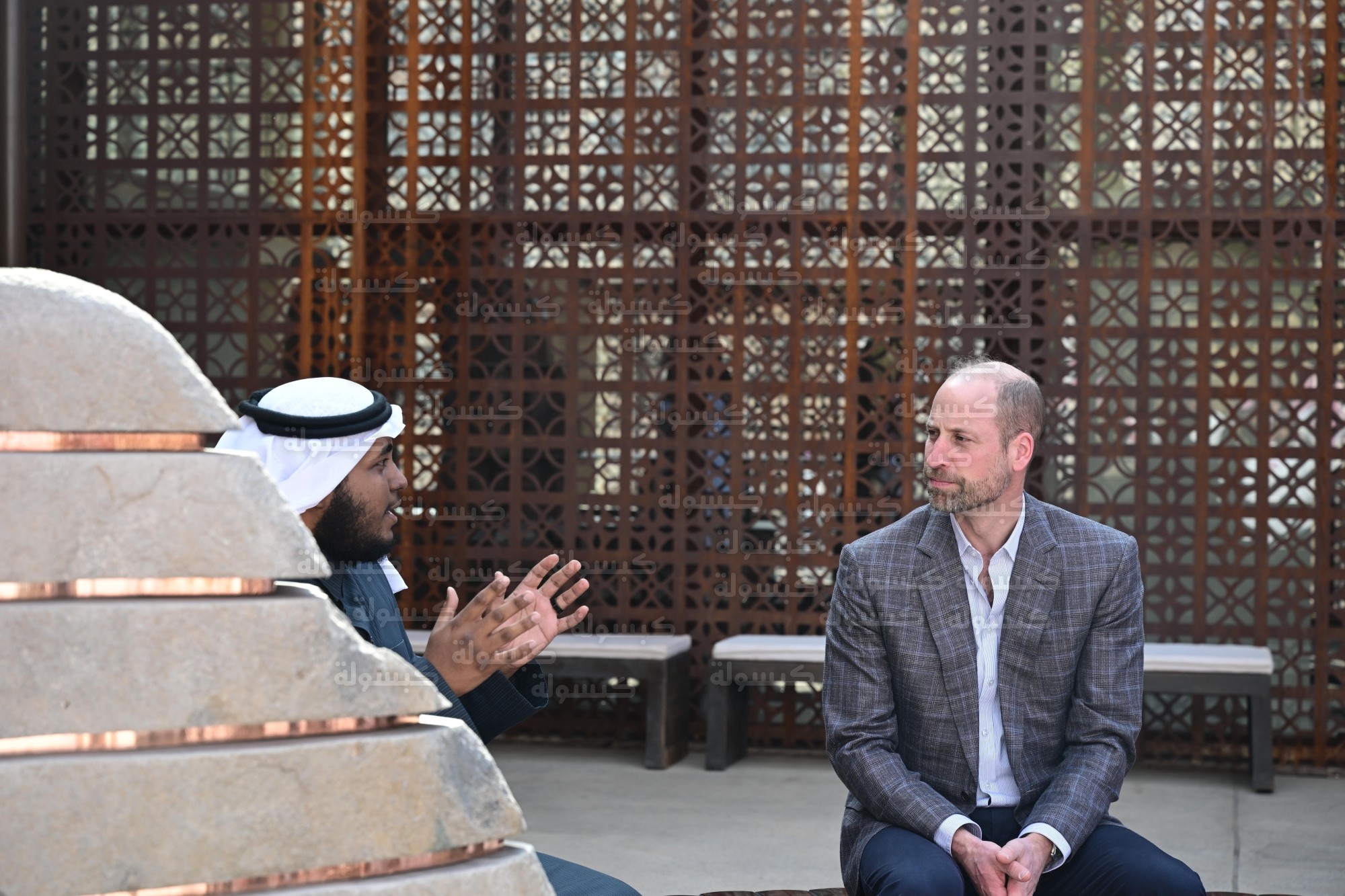 مبدعي العلا يلتقون الأمير ويليام