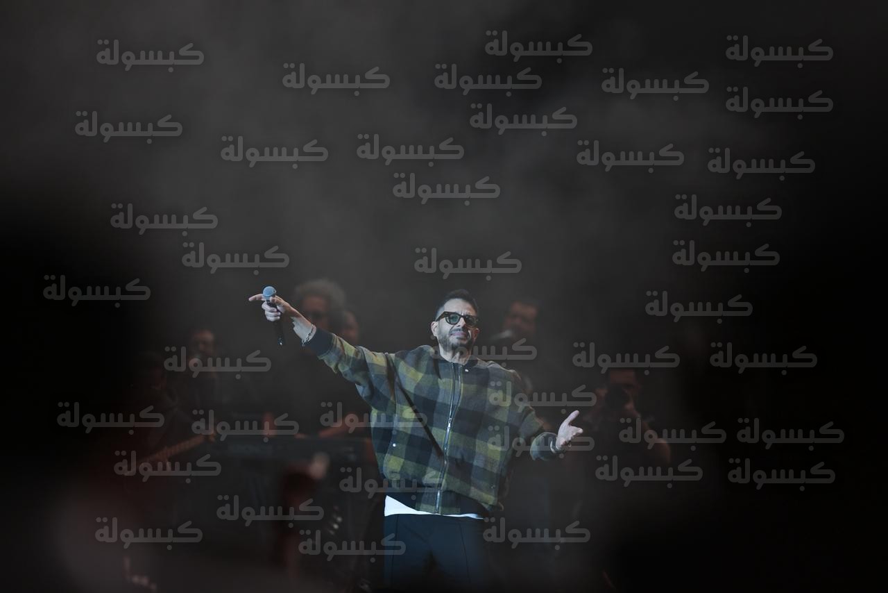 جمهور حفل حماقي وبنش مارك في الرياض