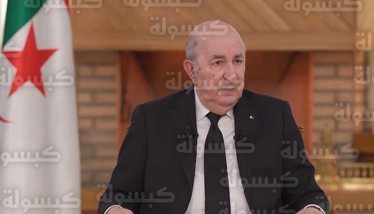 الرئيس الجزائري عبد المجيد تبون - تصريحات 2026