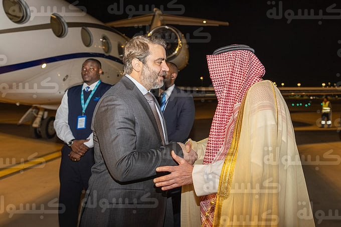 استقبال نائب وزير الخارجية السعودي لنظيره السوري في الرياض 2026