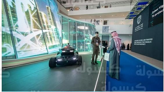 مركبة أمن المنشآت ذاتية القيادة في معرض الدفاع العالمي 2026