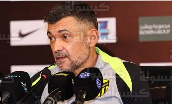 احتفالات لاعبي الاتحاد بالفوز على الغرافة