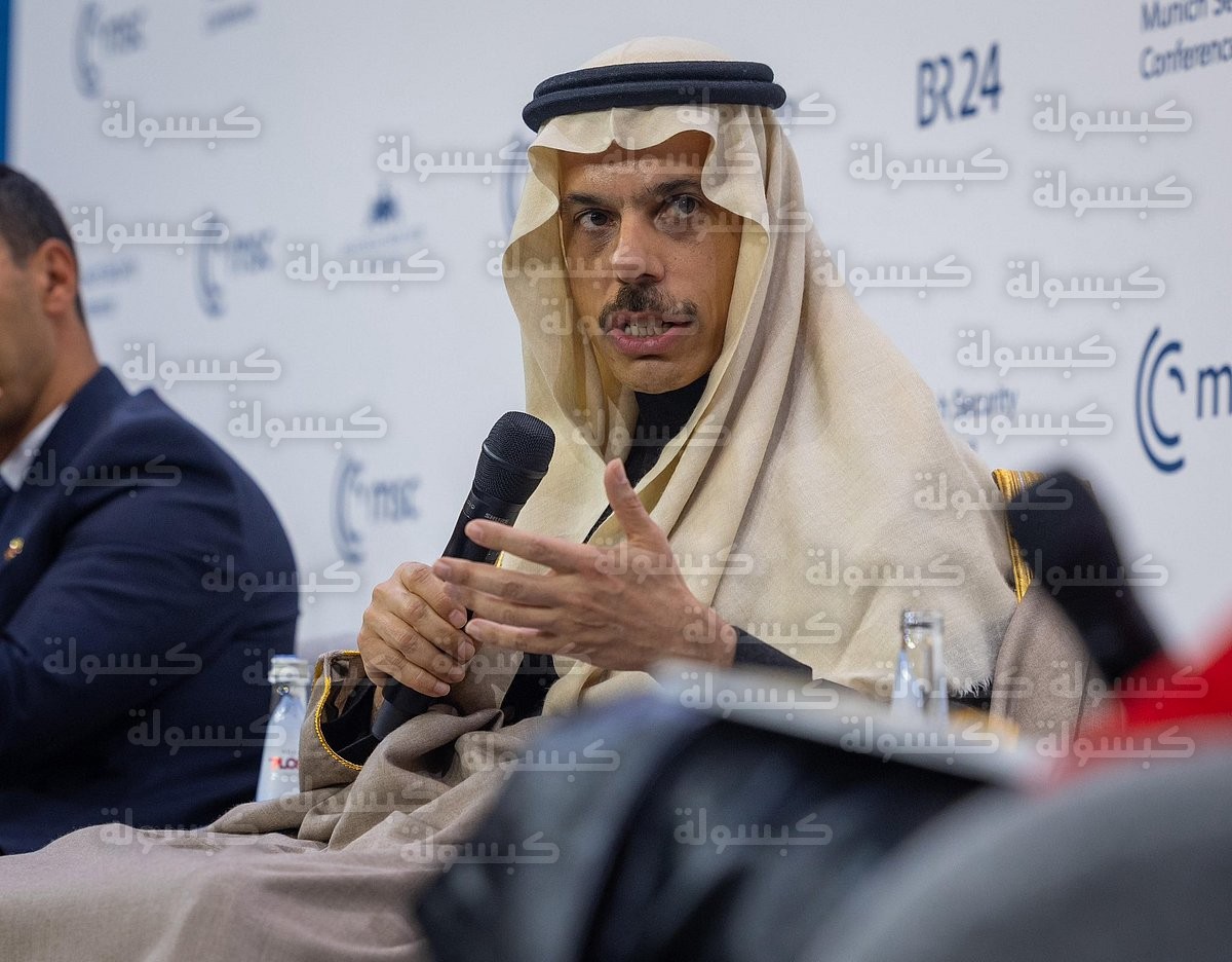 وزير الخارجية الأمير فيصل بن فرحان في مؤتمر ميونخ للأمن 2026