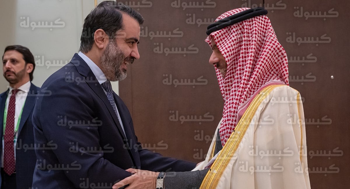 لقاء وزير الخارجية السعودي ونظيره السوري في ميونخ 2026