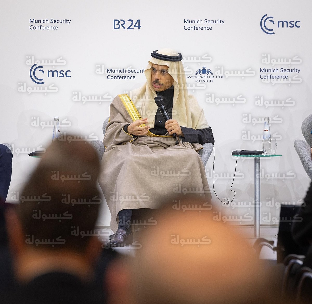 وزير الخارجية السعودي الأمير فيصل بن فرحان خلال مؤتمر ميونخ للأمن 2026