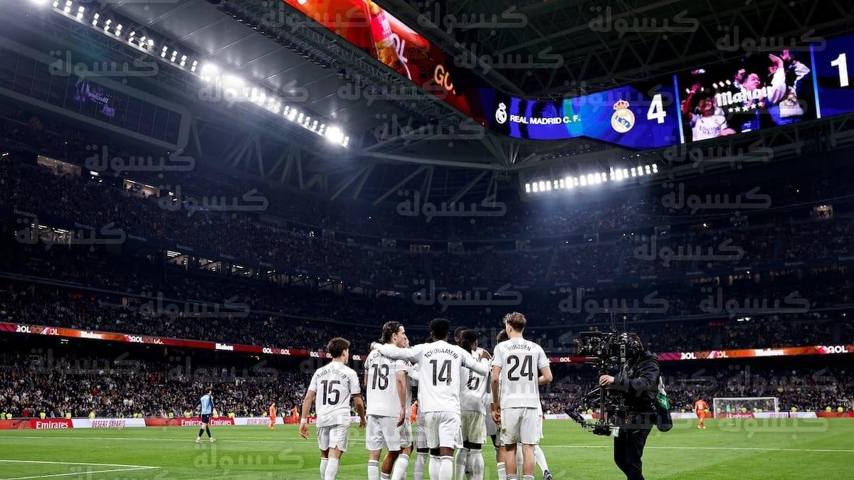 رجل مباراة ريال مدريد وريال سوسيداد في الدوري الإسباني 2026