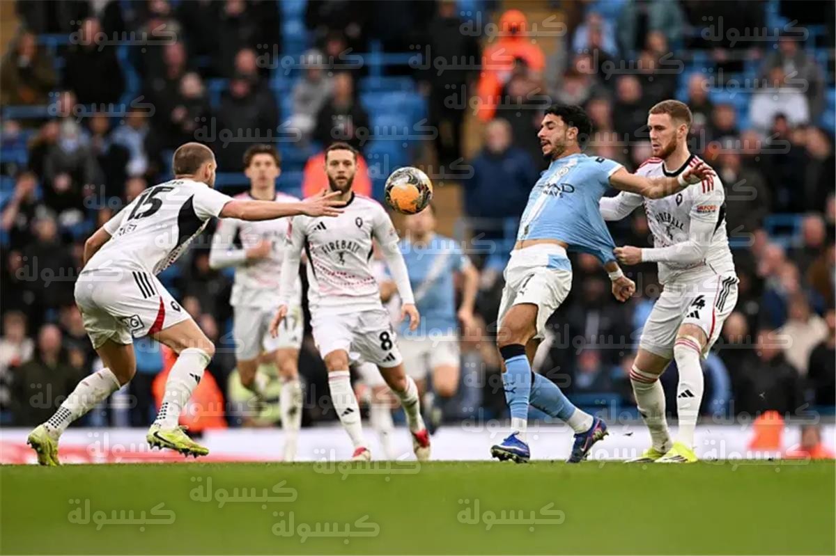 فيديو | ماذا قدم عمر مرموش في مباراة مانشستر سيتي وسالفورد بـ كأس الاتحاد الإنجليزي؟