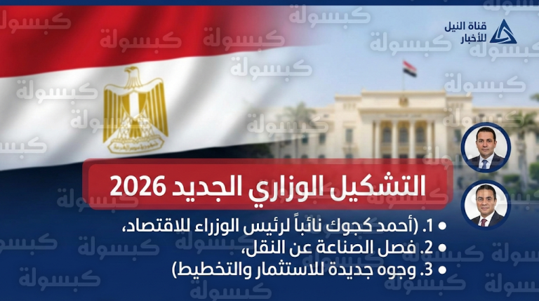 أحمد كجوك نائباً لرئيس الوزراء للمجموعة الاقتصادية ومحمد فريد للاستثمار في أبرز ملامح الحكومة المصرية الجديدة