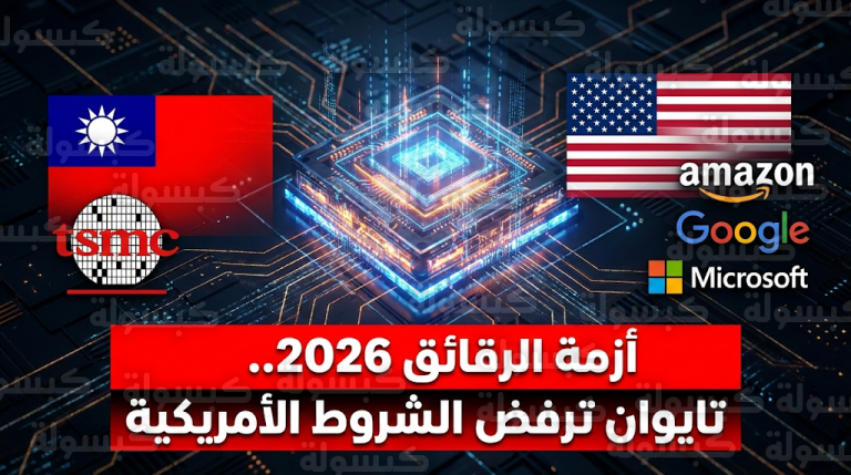 أزمة الرقائق العالمية تدخل منعطفاً حاسماً بعد رفض تايوان نقل 40% من سلاسل التوريد إلى الولايات المتحدة