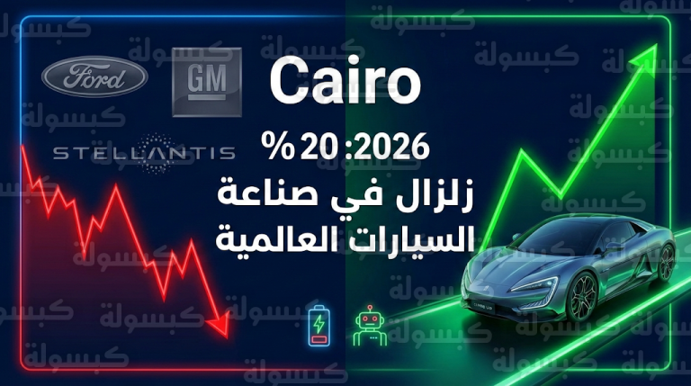 أزمة وجودية تضرب عمالقة السيارات الأمريكية وسط اكتساح صيني للسوق العالمي مطلع 2026