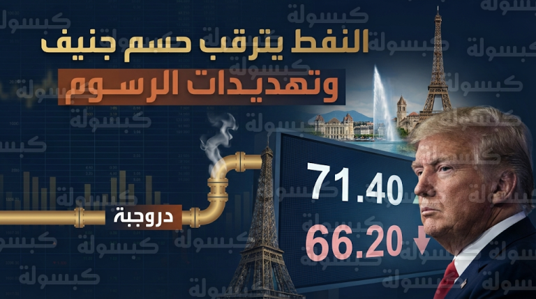 أسعار النفط اليوم الثلاثاء 24-02-2026 تترقب نتائج محادثات جنيف النووية وتطورات استهداف خط دروجبة