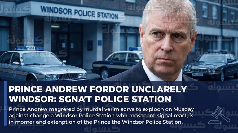 إخلاء سبيل الأمير أندرو بعد خضوعه لتحقيقات مطولة في مركز شرطة وندسور بشأن ملف إبستين