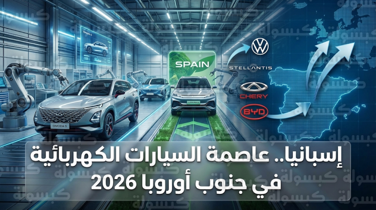 إسبانيا تتصدر إنتاج السيارات الكهربائية في جنوب أوروبا بدعم من استثمارات عمالقة التصنيع في الصين وأوروبا