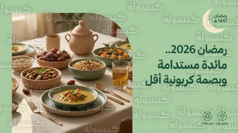إطلاق خارطة طريق لمائدة رمضانية مستدامة في السعودية تتوافق مع مستهدفات مبادرة السعودية الخضراء