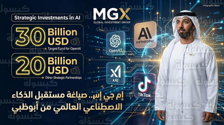 إم جي إكس تقود تحولات عالمية باستثمارات مليارية في أنتروبيك وأوبن إيه آي وتكشف ملامح مشروع تأمين بيانات تيك توك