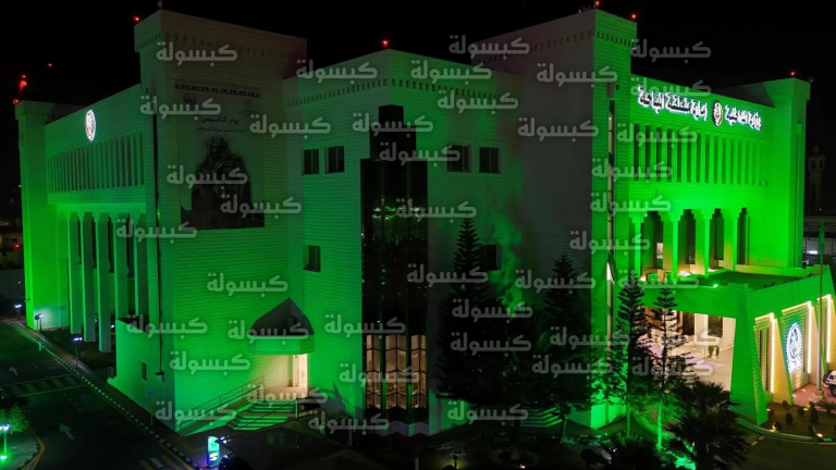 إمارة منطقة الباحة تتوشح باللون الأخضر احتفالاً بذكرى يوم التأسيس السعودي 2026