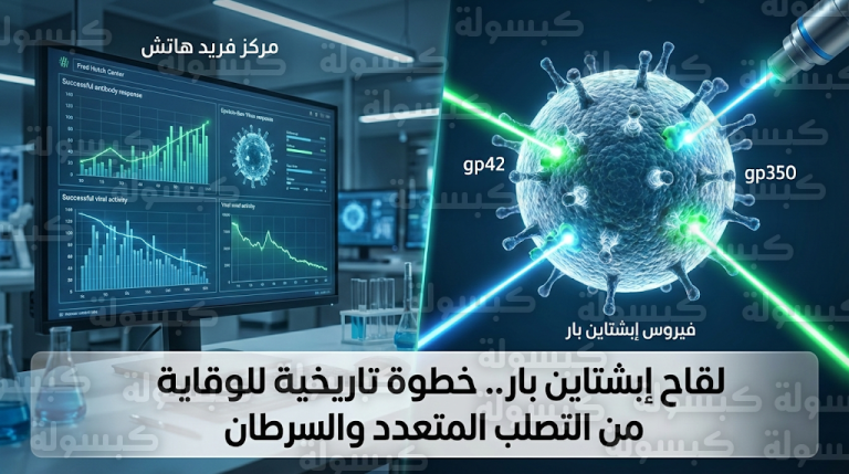 اختراق طبي عالمي.. باحثون يقتربون من حسم معركة لقاح فيروس إبشتاين بار المسبب للتصلب المتعدد