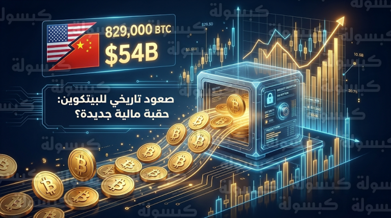 استثمارات الشركات في البيتكوين تتجاوز 54 مليار دولار مع وصول الحيازات المؤسسية إلى رقم قياسي جديد