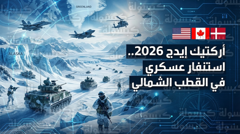 استنفار عسكري في القطب الشمالي مع بدء تمرين أركتيك إيدج 2026 وسط تأكيدات دنماركية على سيادة غرينلاند