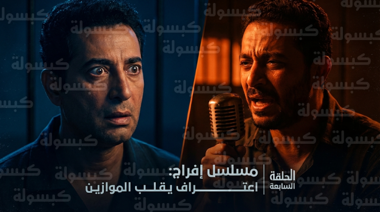 اعتراف شخصية عوف ببراءة شقيقه عباس يقلب موازين مسلسل إفراج ويصدم المتابعين في الحلقة السابعة