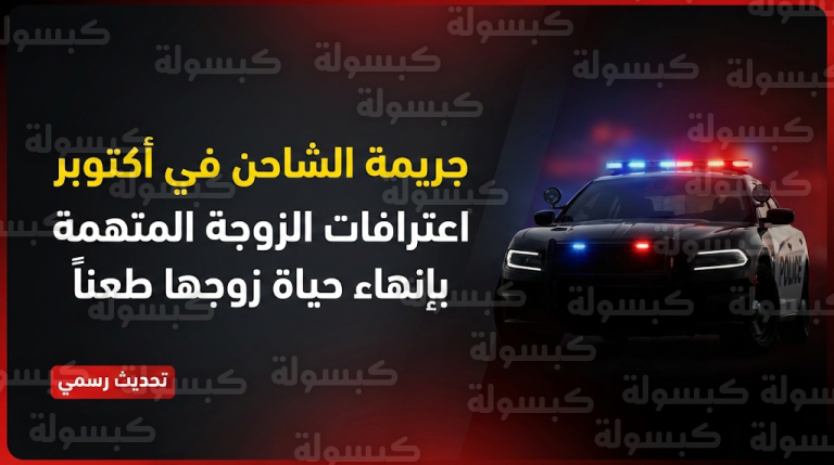 اعترافات صادمة لزوجة قتلت زوجها بسكين المطبخ في أكتوبر بسبب مشاجرة على أولوية شحن الهاتف