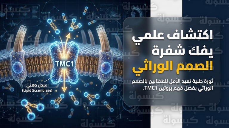 اكتشاف وظيفة “خفية” لبروتين TMC1 تحمي خلايا الأذن من الموت المفاجئ وفقدان السمع