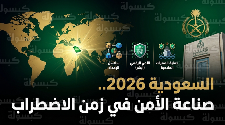 الاستراتيجية السعودية 2026 في مواجهة تآكل النظام الدولي وصناعة الأمن الإقليمي وفق رؤية 2030