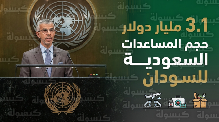 السعودية تعلن تقديم 3.1 مليار دولار مساعدات للسودان وتؤكد أمام مجلس الأمن ضرورة حماية الممرات الإنسانية