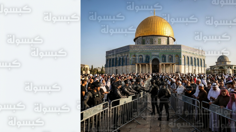 القدس تتحول لثكنة عسكرية وسط تضييقات واسعة وحملة اعتقالات في الضفة مع حلول أولى جمع رمضان